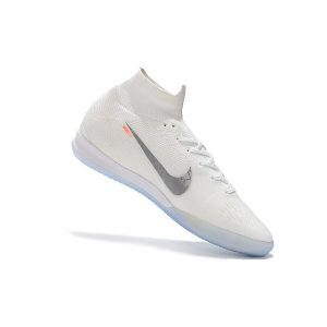Dámské Nike Mercurial SuperflyX VI Elite IC – bílá šedá